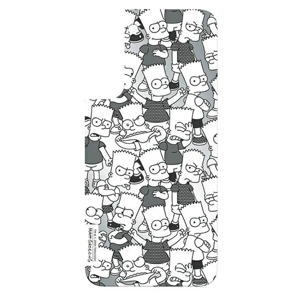 ⁨Panel Samsung GP-TOU021HOUJW do etui Frame Cover do Galaxy S22 Simpsons biały/white⁩ w sklepie Wasserman.eu