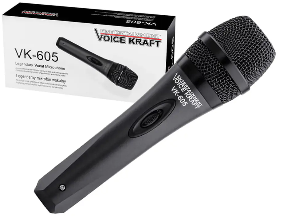 Voice Kraft VK-605 dynamic microphone at Wasserman.eu