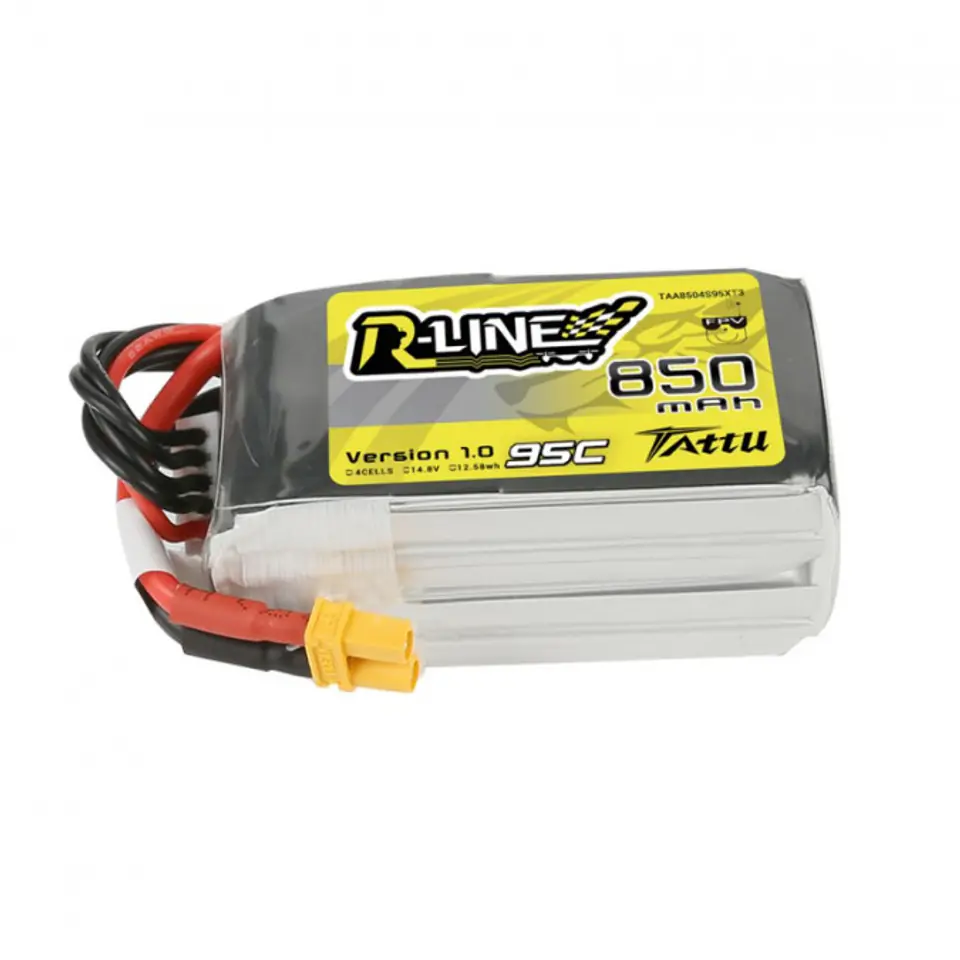 850mAh 14.8V 95C TATTU R-Line Gens Ace at Wasserman.eu