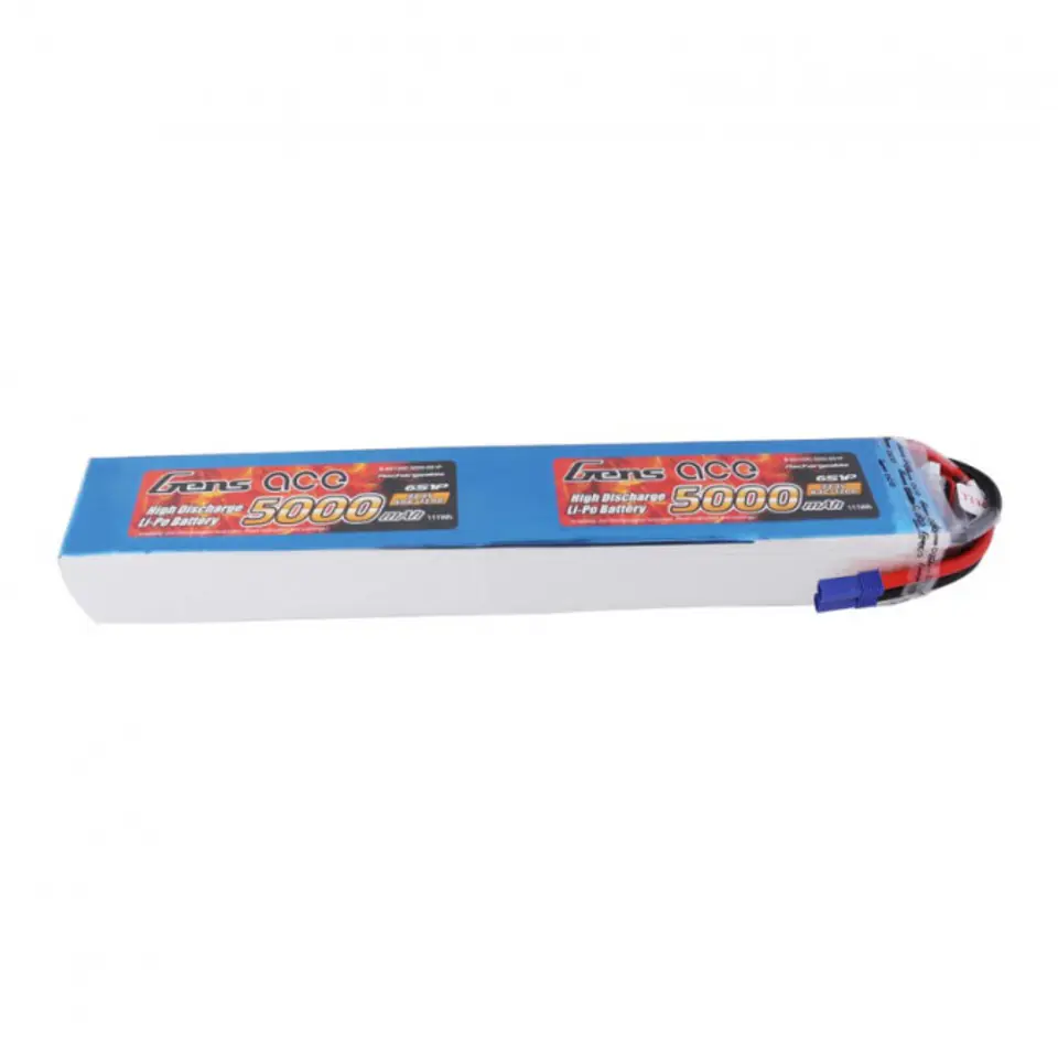 5000mAh 44.4V 60/120C Gens Ace at Wasserman.eu