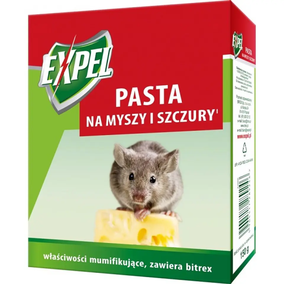 ⁨PASTA NA MYSZY I SZCZURY 150G EXPEL⁩ w sklepie Wasserman.eu