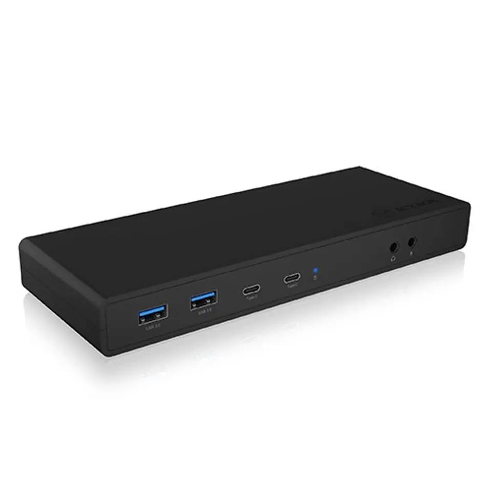 Stacja dokująca IB-DK2245AC 13w1, 2xDP,2xHDI,USB, LAN, USB-C, PD do 60W w sklepie Wasserman.eu