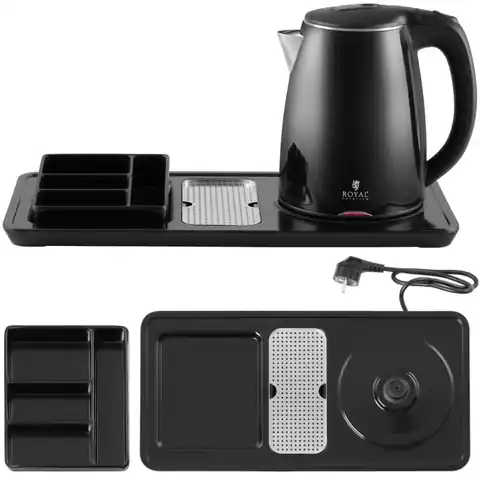 ⁨Hotel welcome kit electric kettle tray 1.2 l⁩ at Wasserman.eu