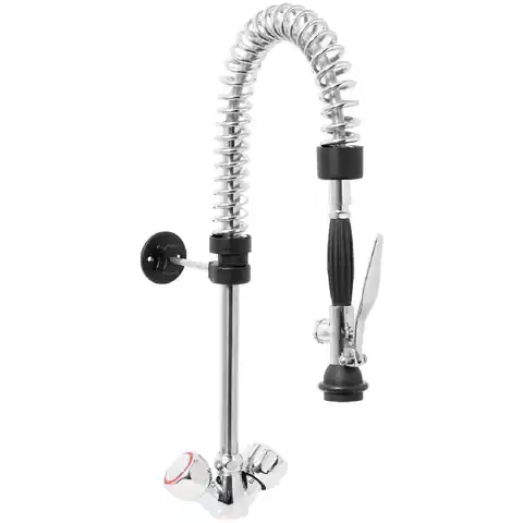 ⁨Kitchen sink faucet with shower, shower for washing dishes 40 cm long⁩ at Wasserman.eu