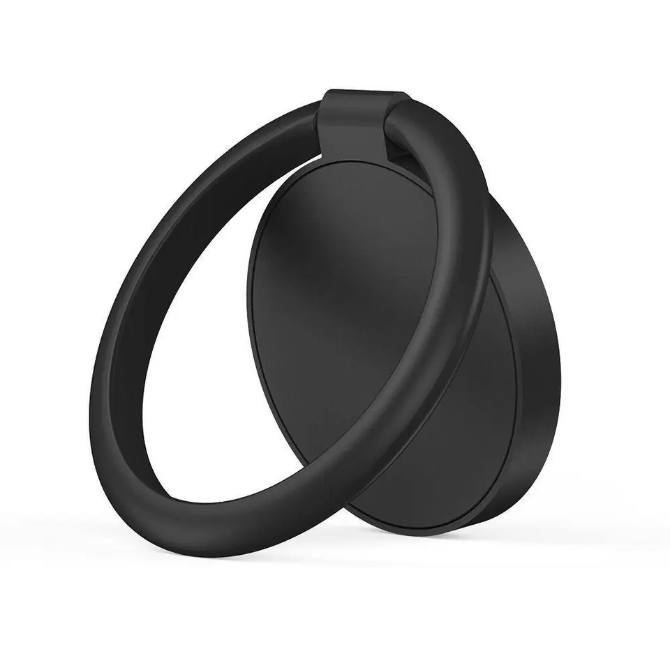 ⁨Uchwyt Ring Magnetyczny Tech-Protect Phone Ring czarny⁩ w sklepie Wasserman.eu