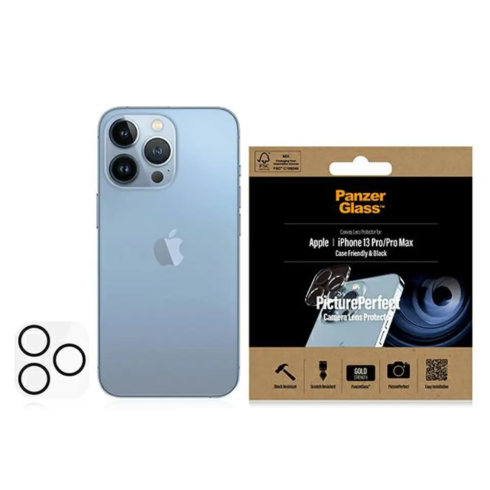 ⁨PanzerGlass Camera Protector Apple iPhone 13 Pro/13 Pro Max⁩ at Wasserman.eu