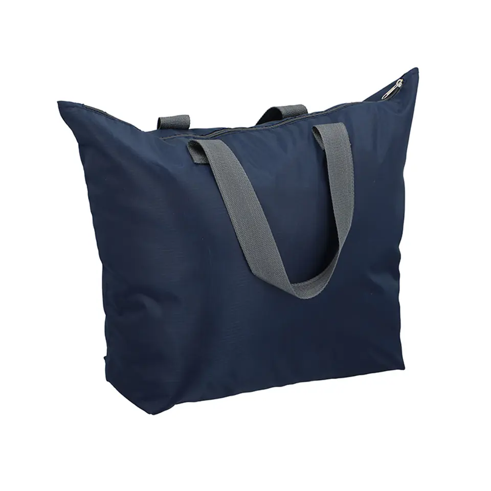 ⁨Dunlop – Foldable travel / shopping bag, hand luggage (navy blue)⁩ at Wasserman.eu
