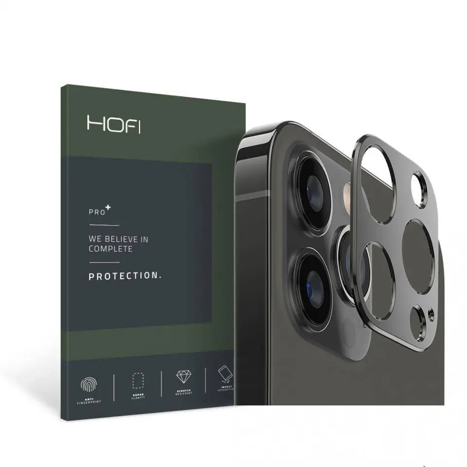 Kameraabdeckung IPHONE 13 PRO / 13 PRO MAX HOFI Alucam Pro+ schwarz im Wasserman.eu
