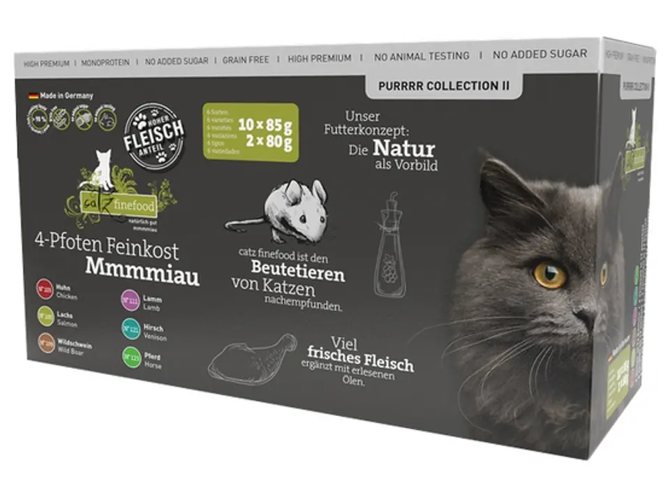 ⁨Catz Finefood Purrrr Collection II saszetki multipack 12x80/85g⁩ w sklepie Wasserman.eu