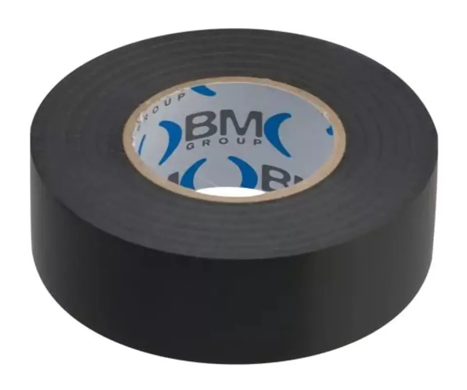 ⁨ELECTRICAL INSULATING TAPE 25M*25MM BLACK⁩ at Wasserman.eu