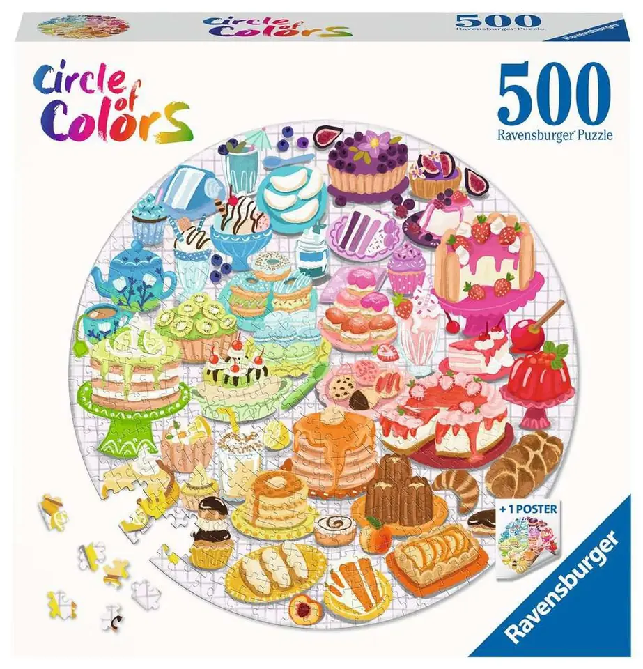 ⁨Puzzle 500 elements Desserts⁩ at Wasserman.eu