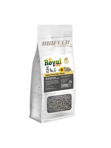 ⁨BIOFEED Royal Snack SuperFood - nasiona słonecznika łuskane⁩ w sklepie Wasserman.eu
