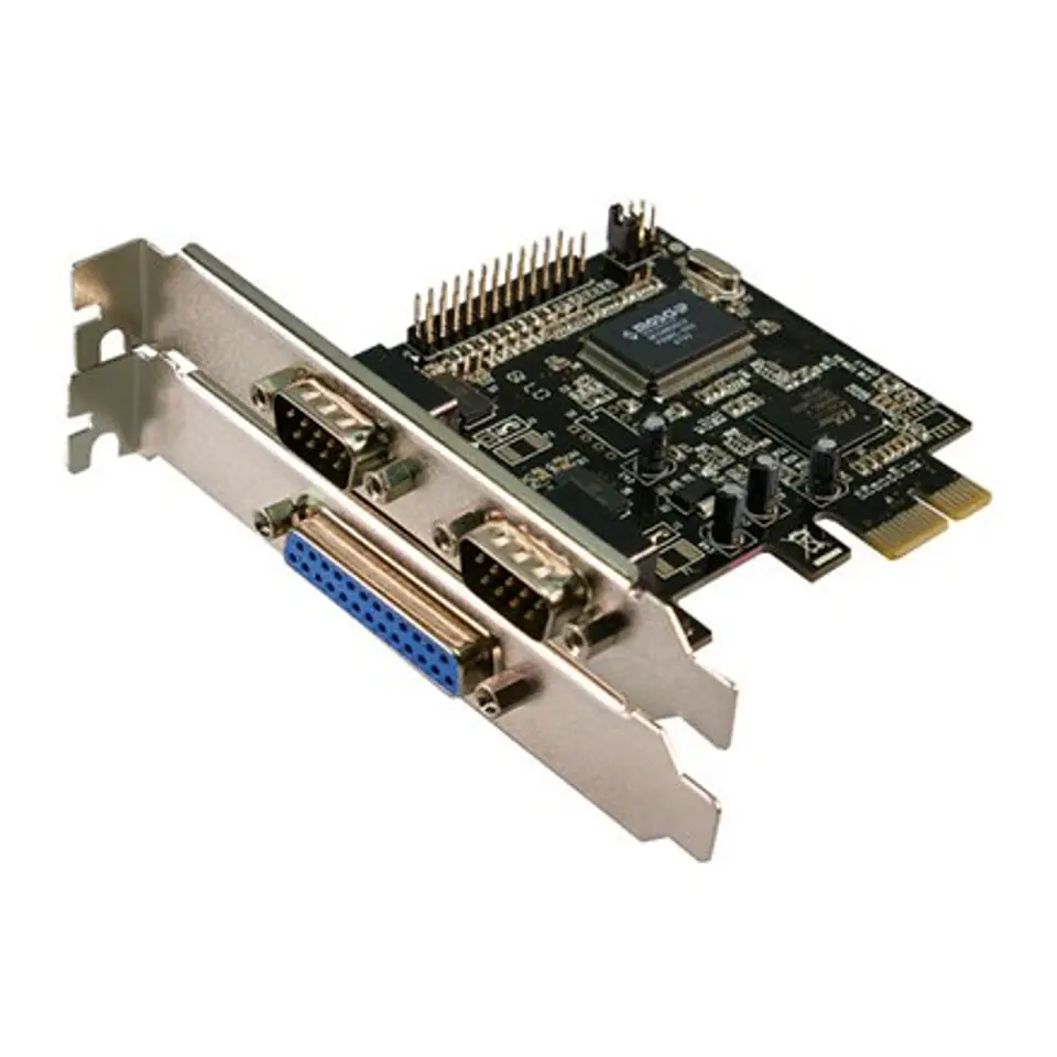 ⁨Logilink 2 x serial (COM), 1 x parallel (LPT) PCIe⁩ at Wasserman.eu