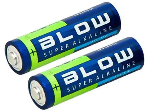 ⁨2x Blow Super Alkaline AAA LR3 82-514 alkaline batteries⁩ at Wasserman.eu