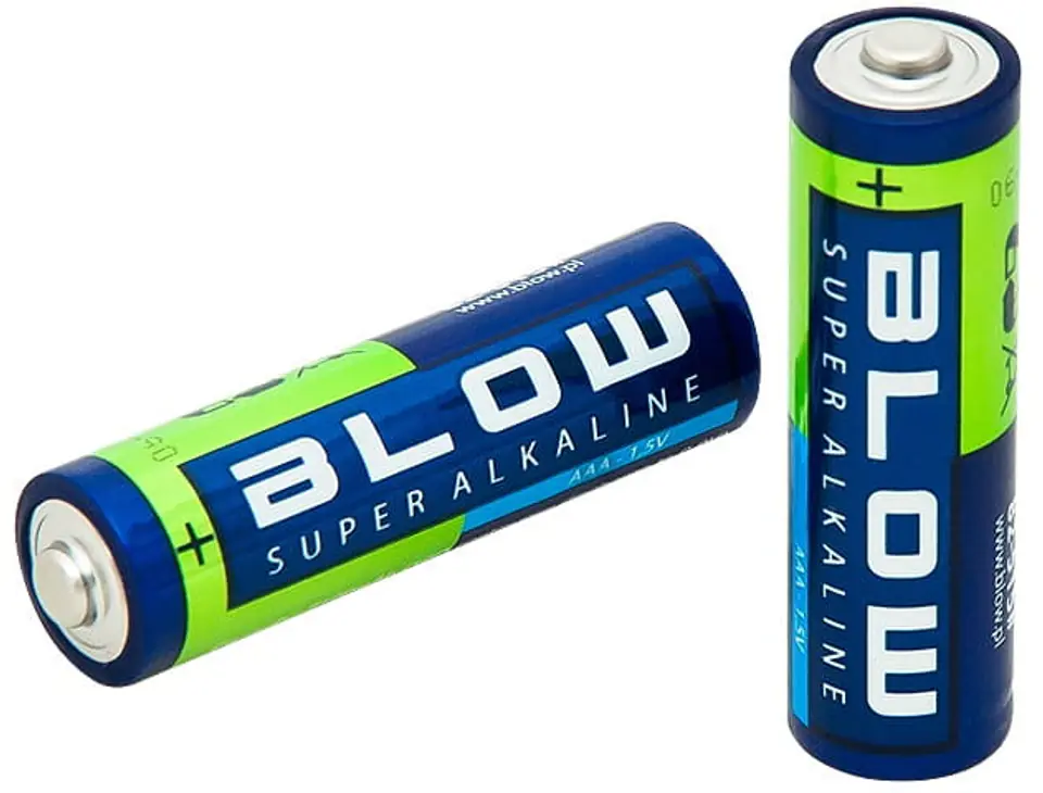 ⁨Dwie baterie alkaliczne Blow Super Alkaline AAA LR3⁩ w sklepie Wasserman.eu