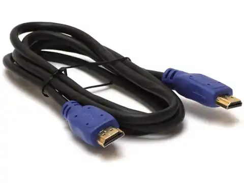 ⁨HDMI audio video HD 3D gold Red Eagle cable (5 m)⁩ at Wasserman.eu