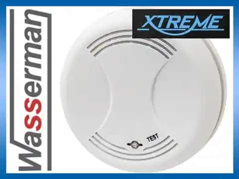 ⁨Detektor, czujnik dymu Xtreme XD10 na baterie 868F-885B2⁩ w sklepie Wasserman.eu