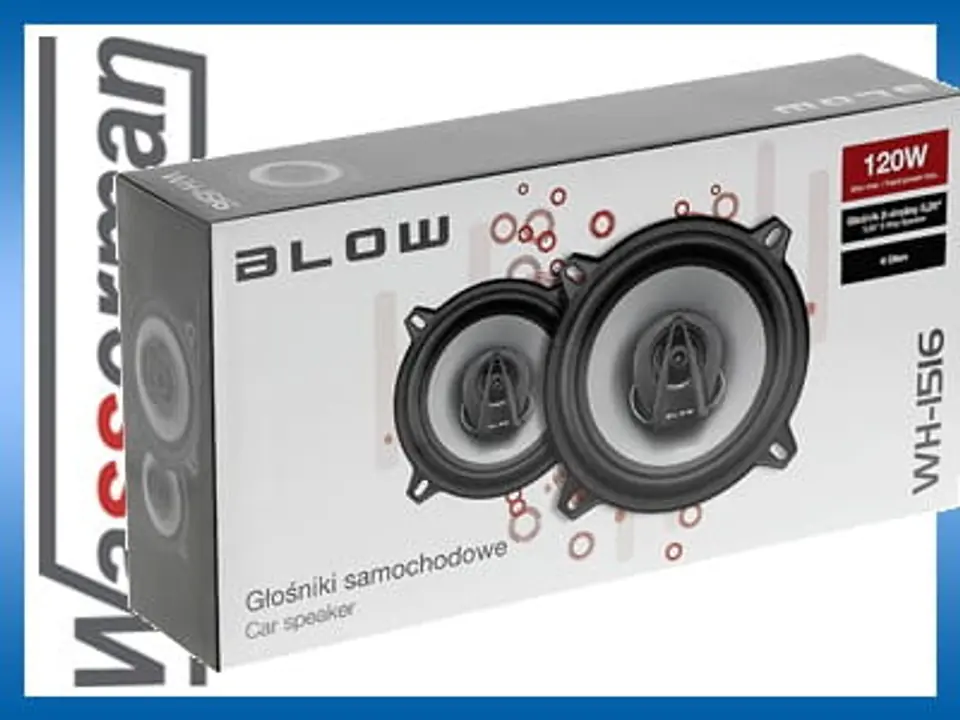 ⁨Set of 2x Blow WH-1516 5 "2way 120W AAFE-469F8_20151126120157 speakers⁩ at Wasserman.eu