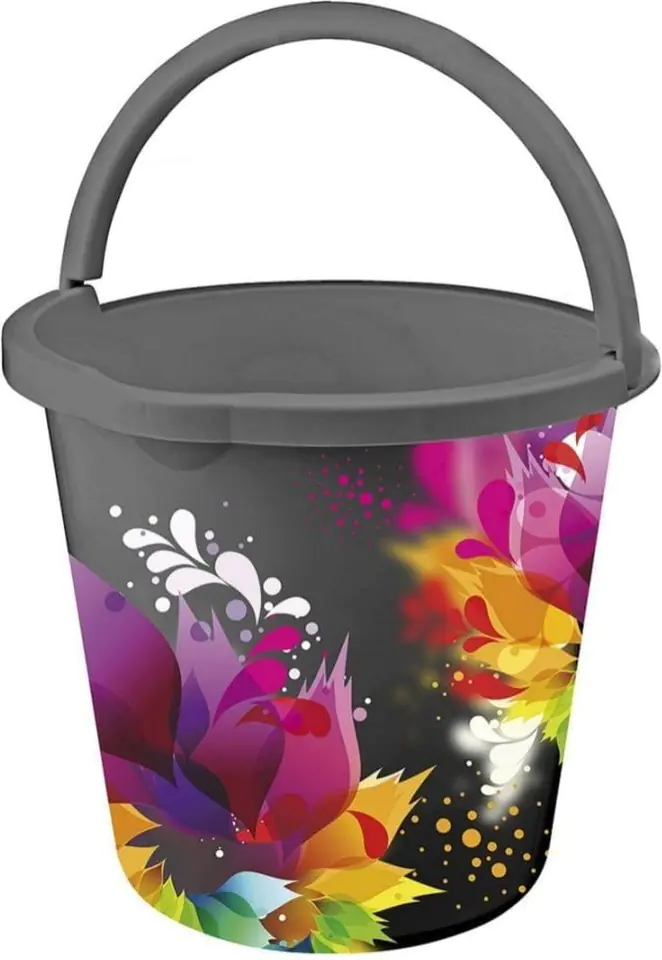 Bucket with print Awangarda 10l at Wasserman.eu