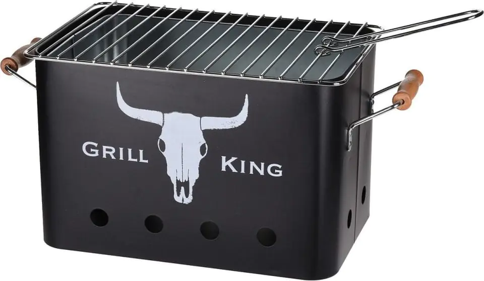 Gril węglowy turytyczny BBQ 32x21x21cm w sklepie Wasserman.eu