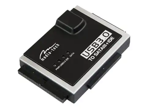 ⁨Przejściówka SATA/IDE na USB Media-Tech MT5100⁩ w sklepie Wasserman.eu