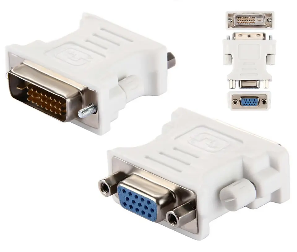 AK205 Przejściówka dvi male vga female w sklepie Wasserman.eu