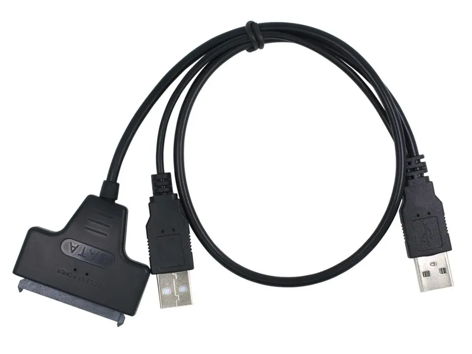 ⁨AK296 Kabel adapter ssd hdd sata-usb 2.0⁩ w sklepie Wasserman.eu