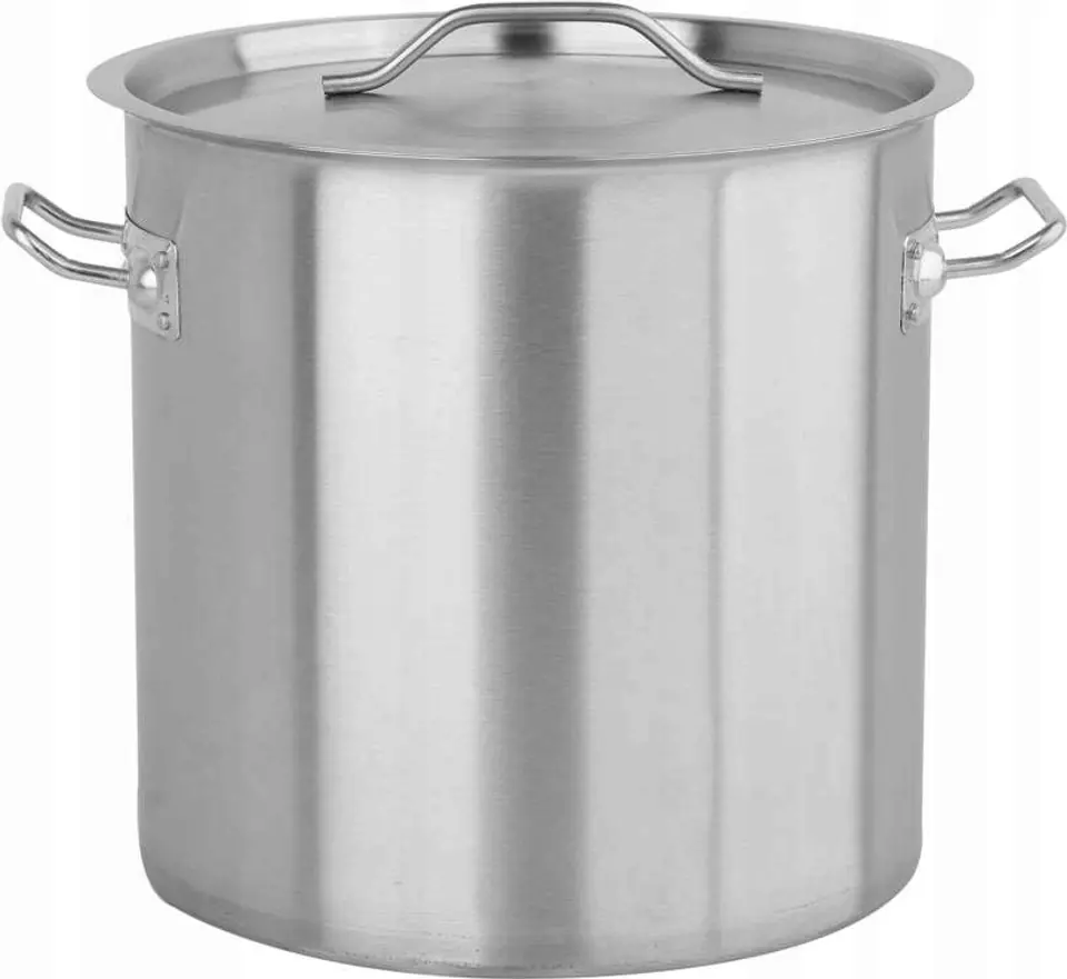 ⁨HIGH POT WITH STAINLESS STEEL LID 36X36 36L⁩ at Wasserman.eu