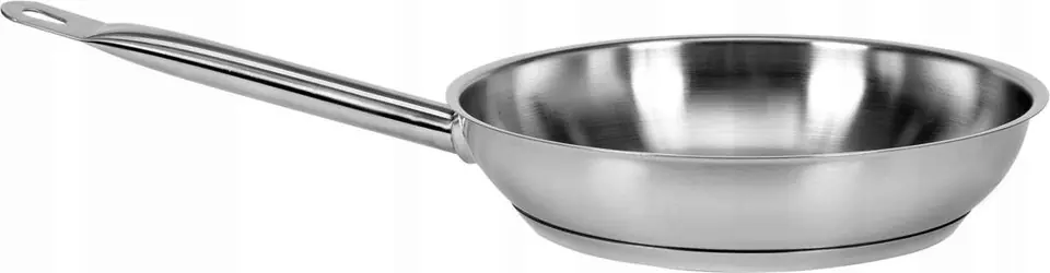 ⁨SS STAINLESS STEEL FRYING PAN 24CM⁩ at Wasserman.eu