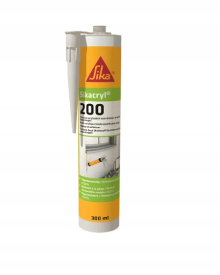 AKRYL WYSOKIEJ KLASY SIKACRYL-200 BIAŁY 300ML w sklepie Wasserman.eu