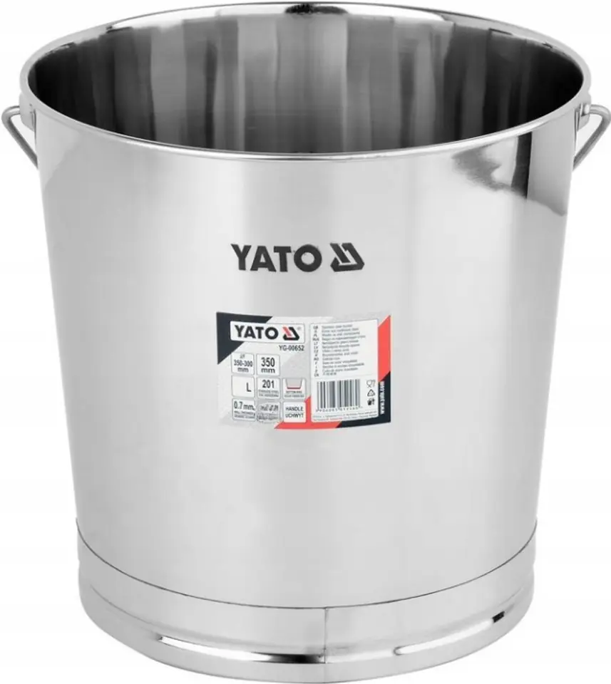 ⁨28L STAINLESS STEEL BUCKET.⁩ at Wasserman.eu