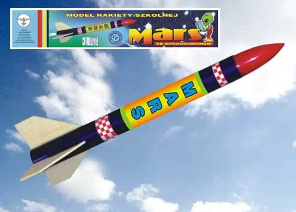 LATAJĄCY MODEL Rakieta Mars dla początkujących w sklepie Wasserman.eu