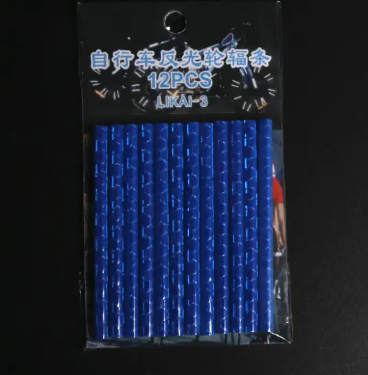 AG402E Odblask. rurki na szprychy blue w sklepie Wasserman.eu