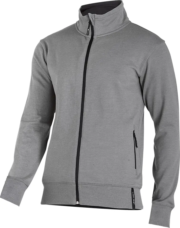 ⁨Sweatshirt with zipper gray, "s", ce, lahti⁩ at Wasserman.eu