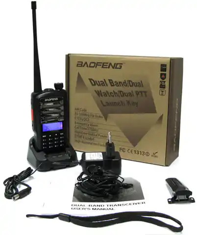 ⁨Radiotelefon Baofeng BF-E51 duobander VHF UHF⁩ w sklepie Wasserman.eu