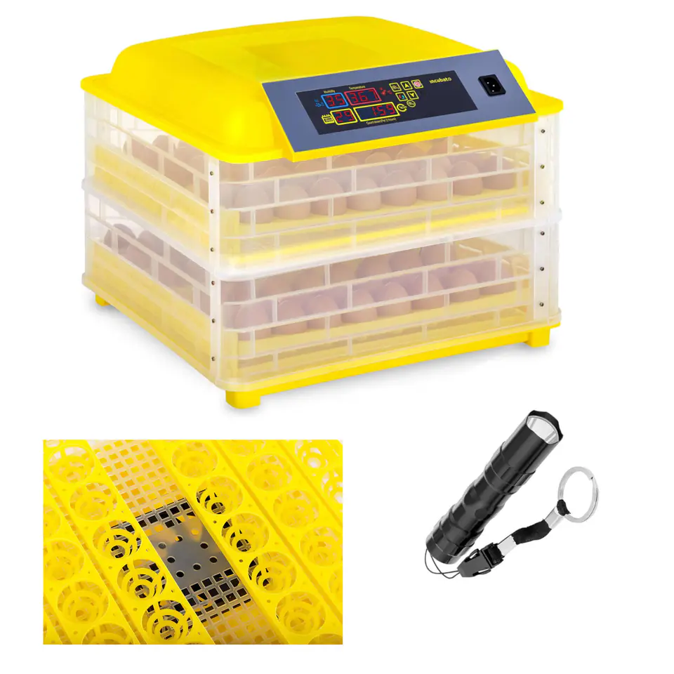 ⁨Hatcher incubator hatcher for hatching up to 96 eggs + ovoscope 120W⁩ at Wasserman.eu