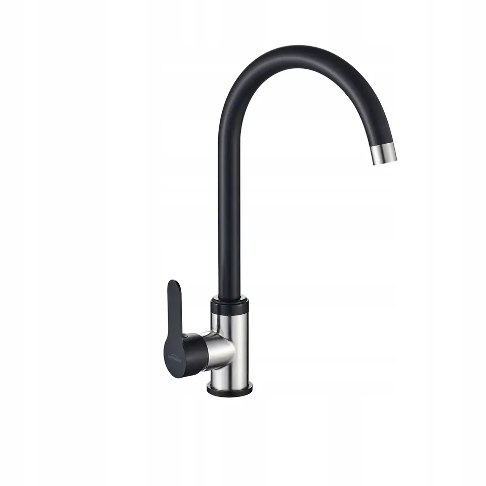 BATERIA ZLEWOZMYWAKOWA IRON CZARNA w sklepie Wasserman.eu