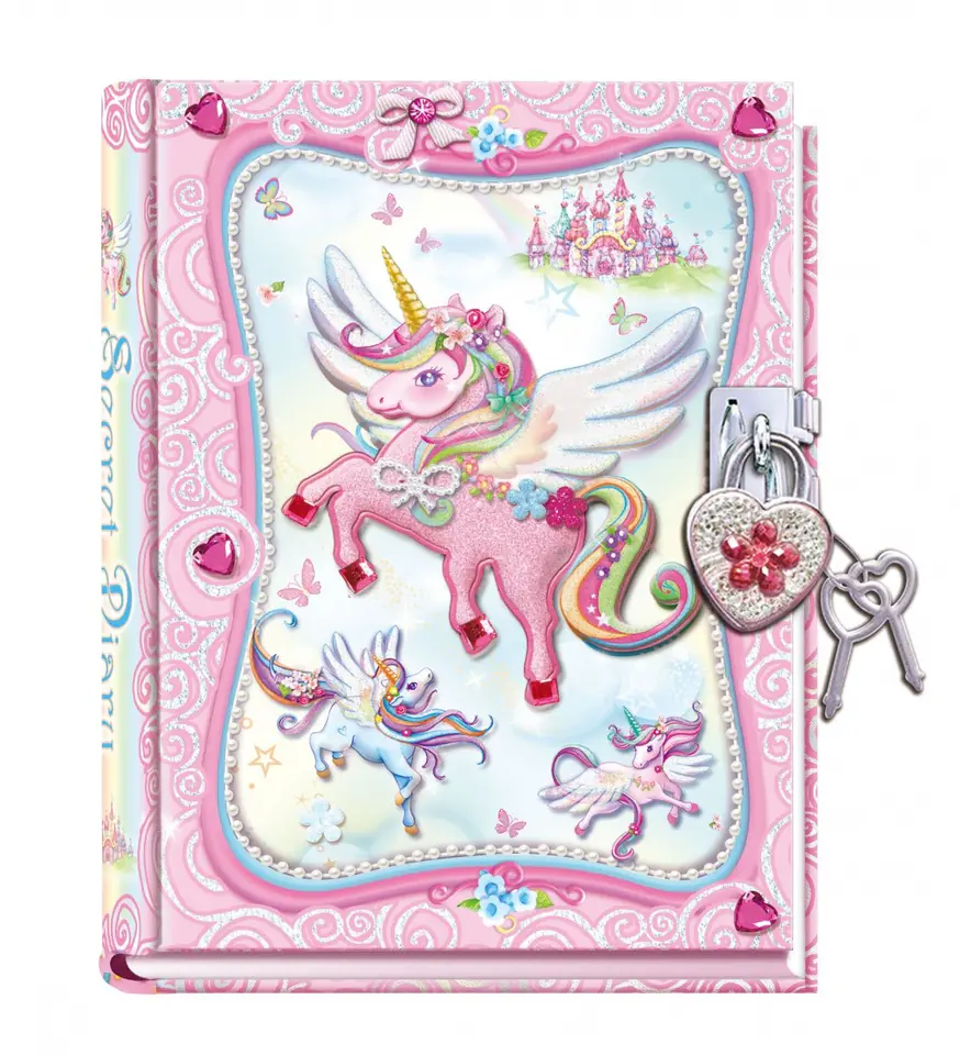 ⁨Pulio Pecoware Padlock diary - Unicorn⁩ at Wasserman.eu