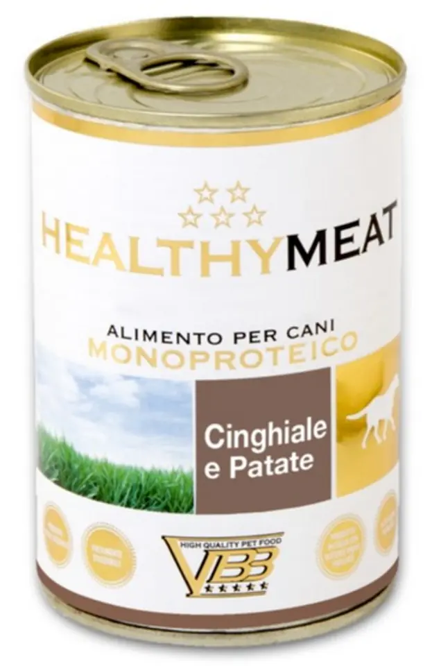 ⁨Healthy Meat Pies Mono Dzik i ziemniak puszka 400g⁩ w sklepie Wasserman.eu