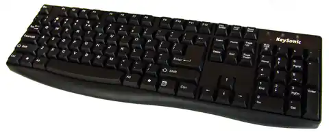 ⁨Keyboard KSK-8003UX(US) Anti-Ghosting,USB,SLIM⁩ at Wasserman.eu