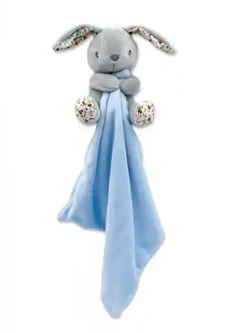 ⁨Cuddly toy Rabbit blue 25 x 25 cm⁩ at Wasserman.eu