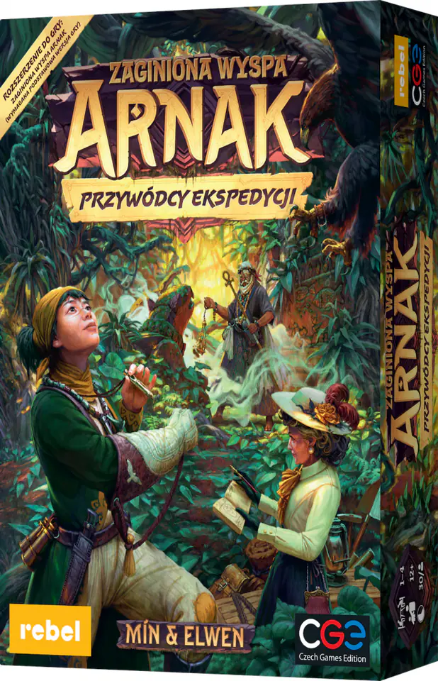 ⁨GRA ZAGINIONA WYSPA ARNAK: PRZYWÓDCY EKSPEDYCJI - dodatek REBEL⁩ w sklepie Wasserman.eu