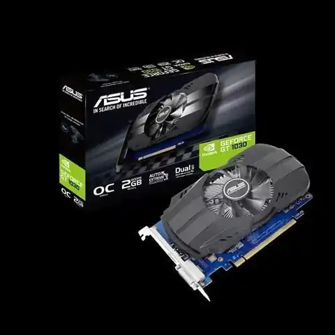 ⁨Asus | PH-GT1030-O2G | NVIDIA GeForce GT 1030 | 2 GB⁩ w sklepie Wasserman.eu