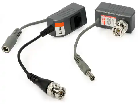 ⁨Etrix 1VAP BNC video transformer-power supply kit⁩ at Wasserman.eu