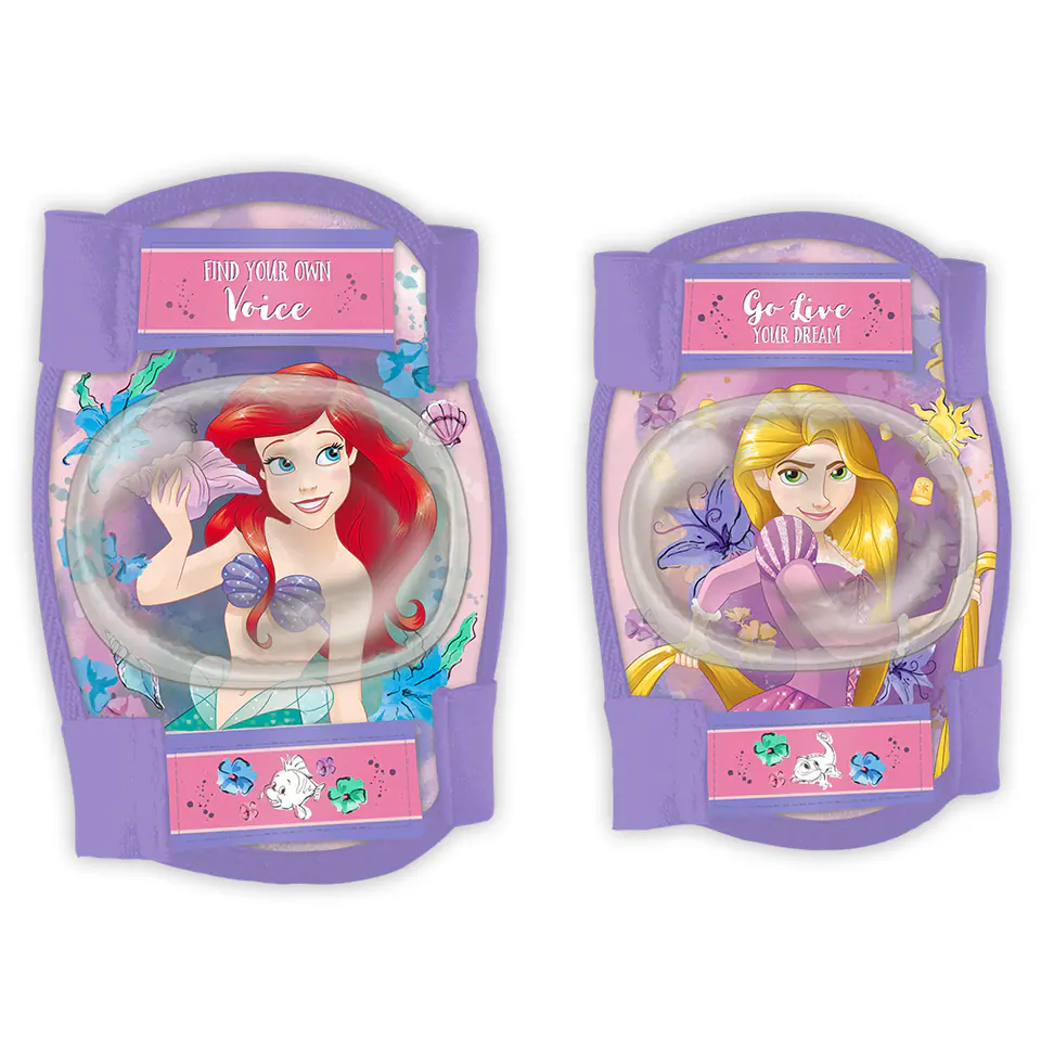BICYCLE PROTECTORS - KNEES AND ELBOWS - PRINCESS at Wasserman.eu