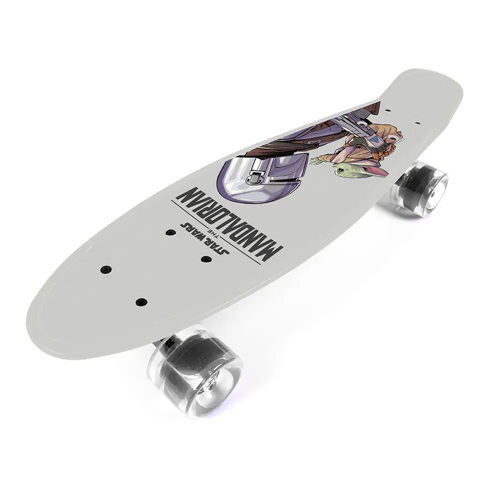 ⁨MANDALORIAN FLASHCARD SKATEBOARD⁩ at Wasserman.eu