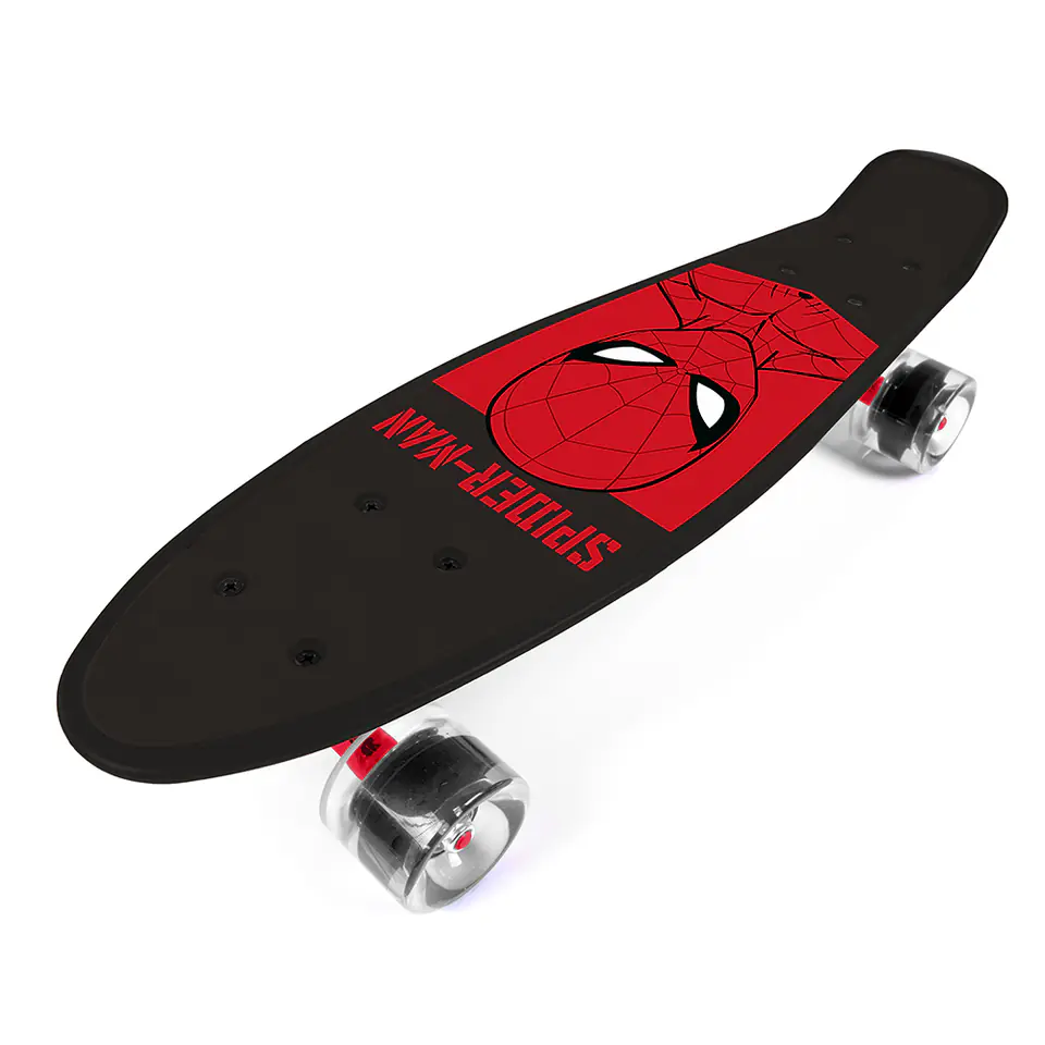 ⁨DESKOROLKA FISZKA SPIDER-MAN BLACK RED⁩ w sklepie Wasserman.eu