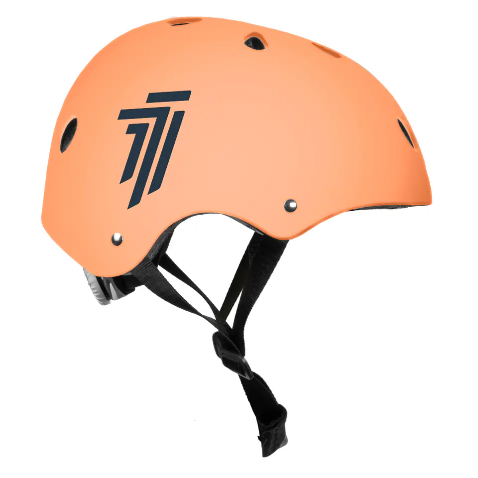 ⁨7-BRAND BLACK ORANGE SPORTS HELMET⁩ at Wasserman.eu