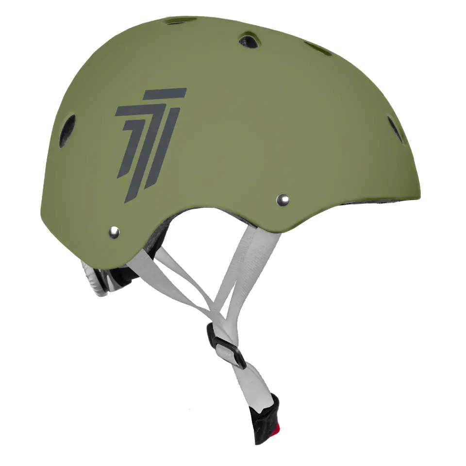 ⁨KASK SPORTOWY 7-BRAND ARMY GREEN⁩ w sklepie Wasserman.eu