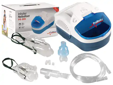 ⁨Inhaler Promedix PR-800 Set nebulizer, masks, filters⁩ at Wasserman.eu